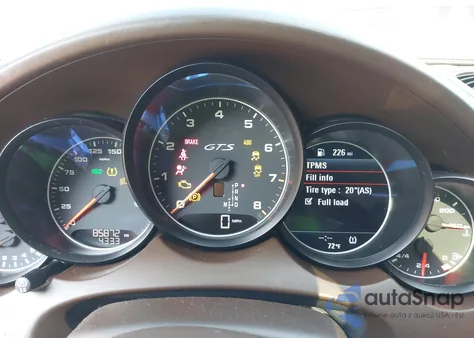 2016 Porsche Cayenne Gts из США, поврежденный, VIN WP1AD2A24GLA76719